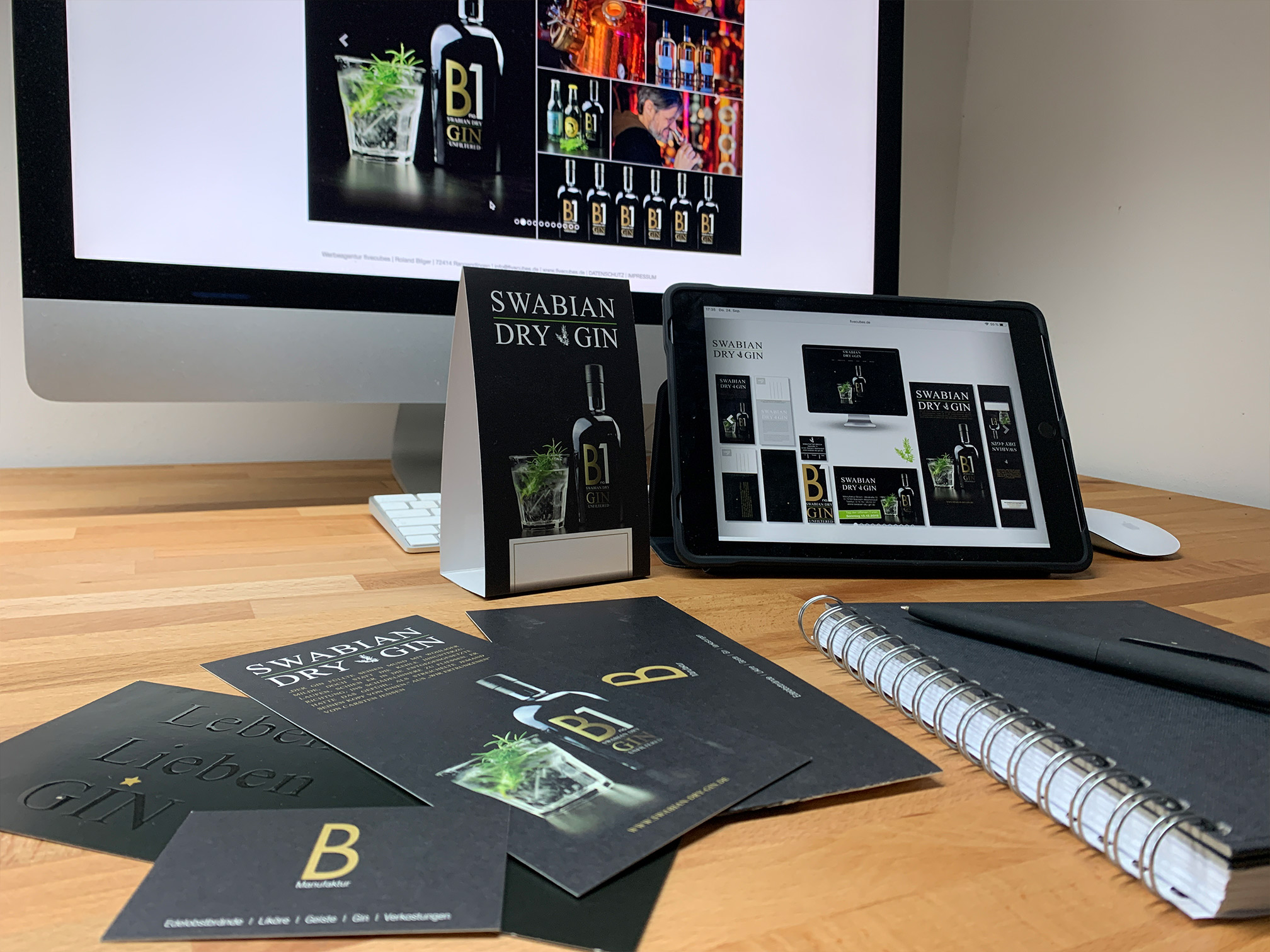 KONTAKT | bilger-design | Bild: Grafikdesignbüro in Rangendingen von Roland Bilger / Corporate Design & Arbeiten am Mac